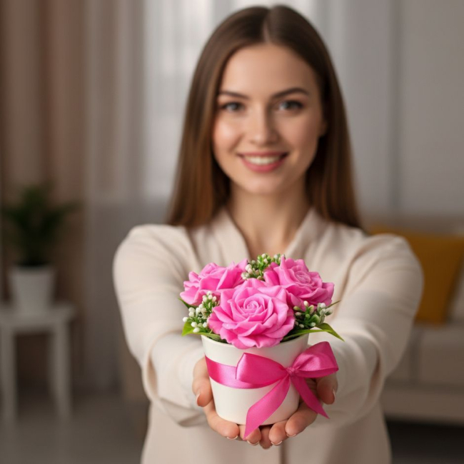 Мыльный букет Три желания от Мылоленд