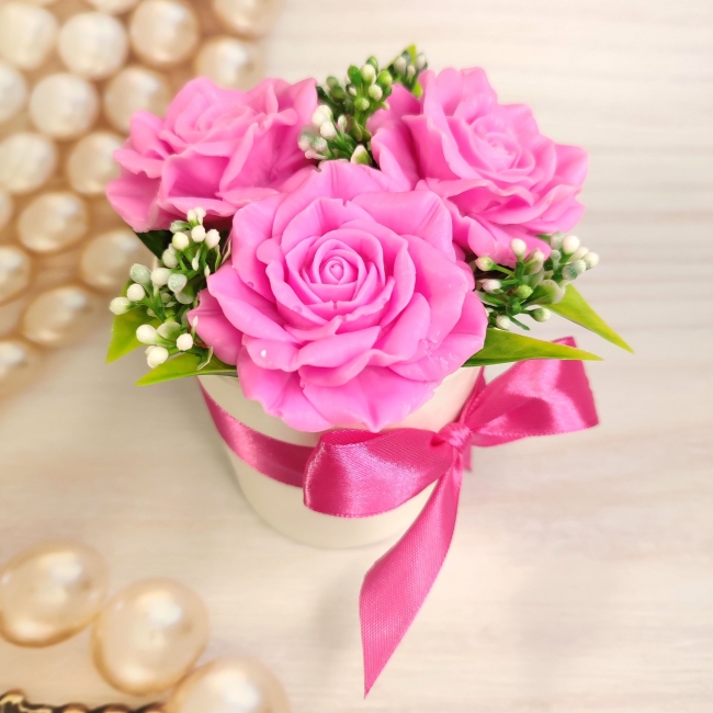 Букет из мыла Три желания myloland.by