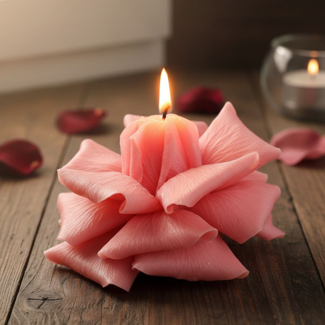 Свечи-цветы мылоленд