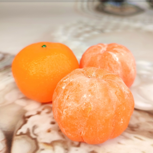 Сувенирные мандарины из мыла