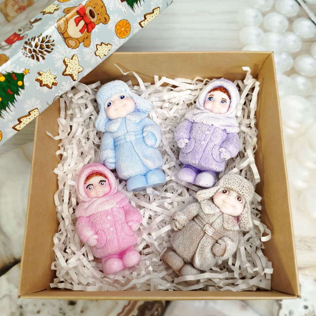 Набор новогодних игрушек