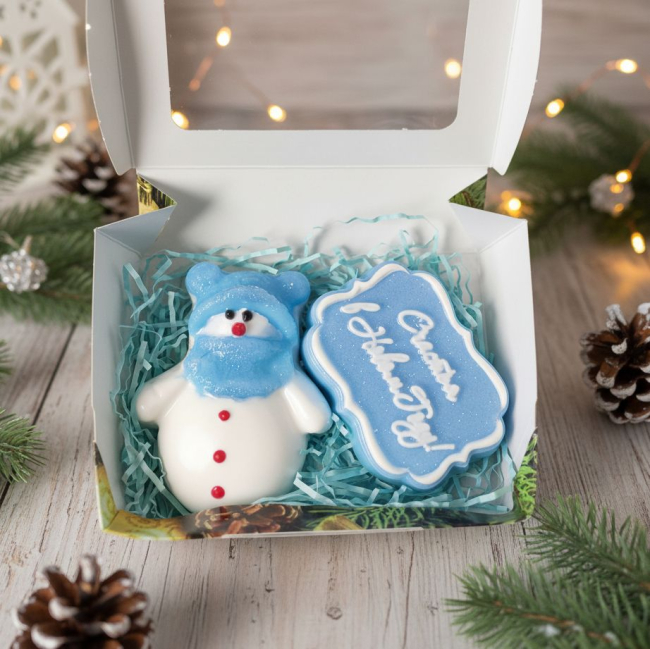 Набор мыла Снеговичок