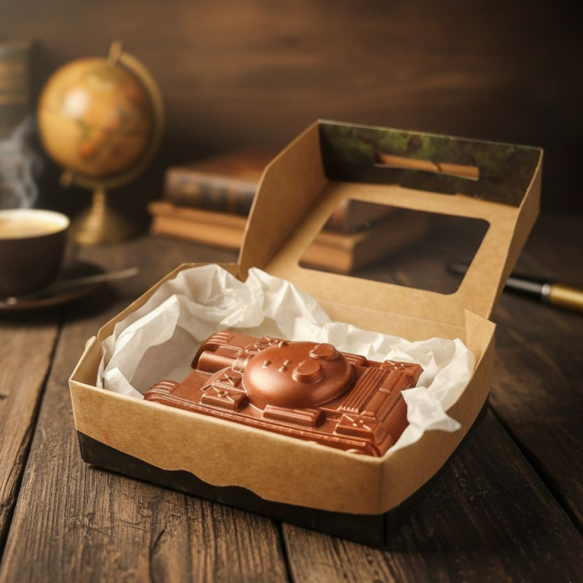 Подарок Танк из мыла 