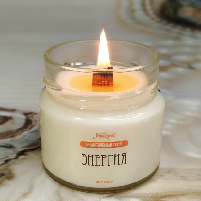Аромасвеча ЭНЕРГИЯ