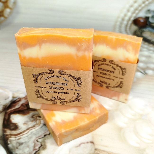 Натуральное мыло Кофе