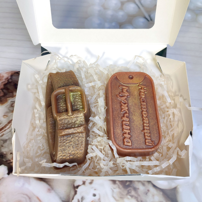 Жетон настоящему мужчине из мыла