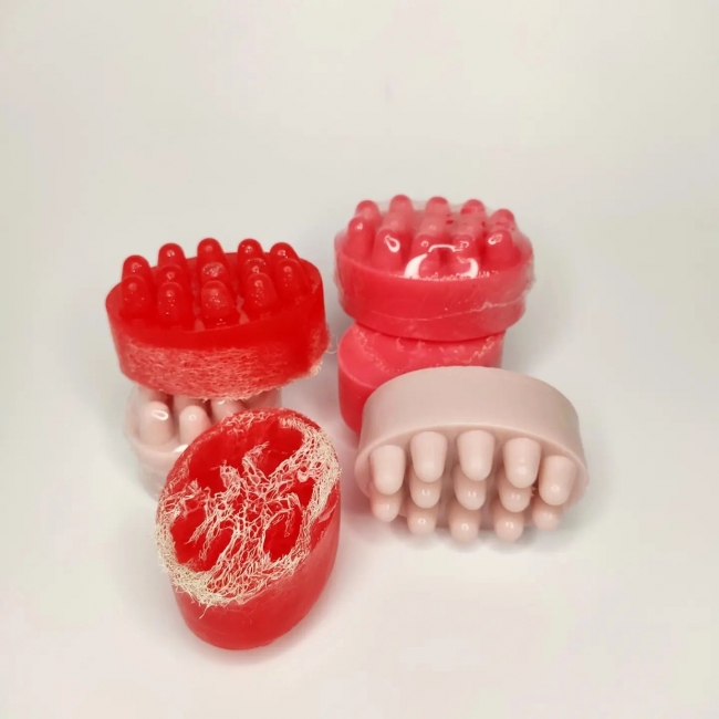 Массажное мыло с люфой