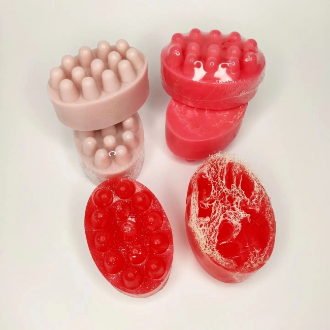 Мыло-мочалка