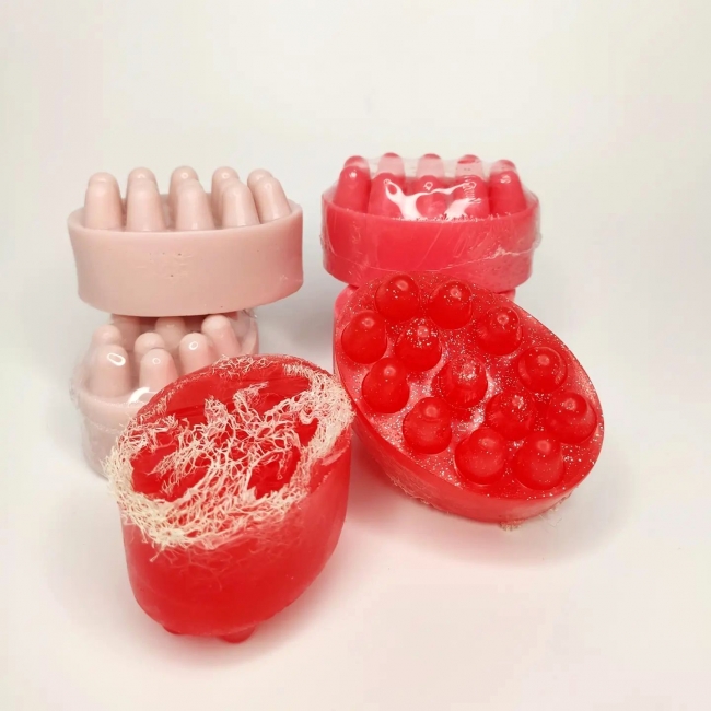 Мыло с люфой