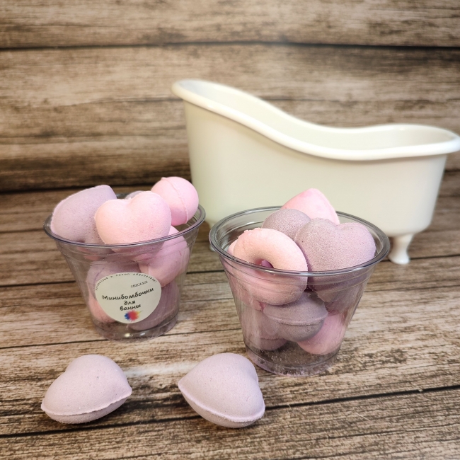 Мини-бомбочки для ванны