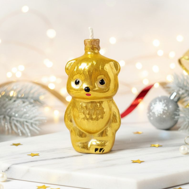 Как ёлочная игрушка Мишутка