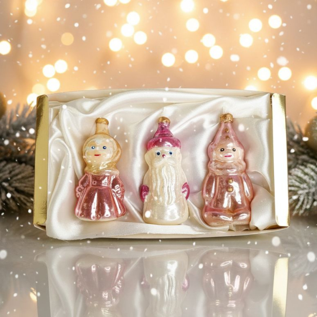 Ёлочные игрушки свечи-фигурки