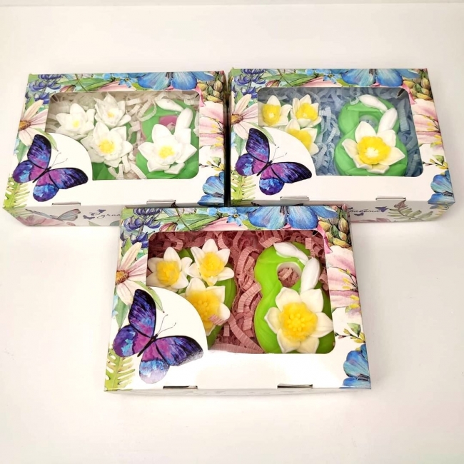 8 Марта - мыльные восьмёрки в подарок