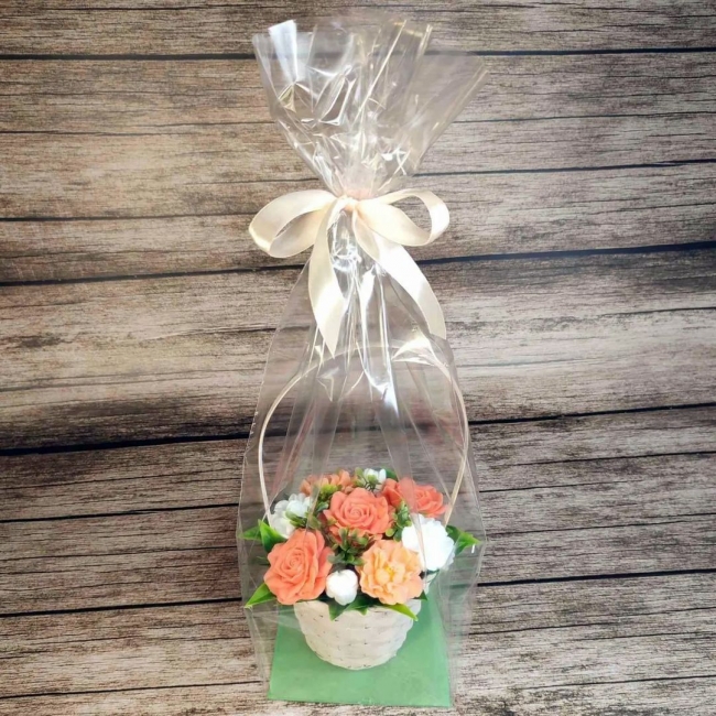 Мыльный букет Оранжевое настроение