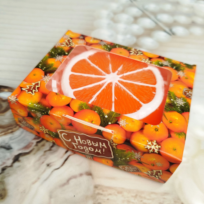 Новогодний апельсин