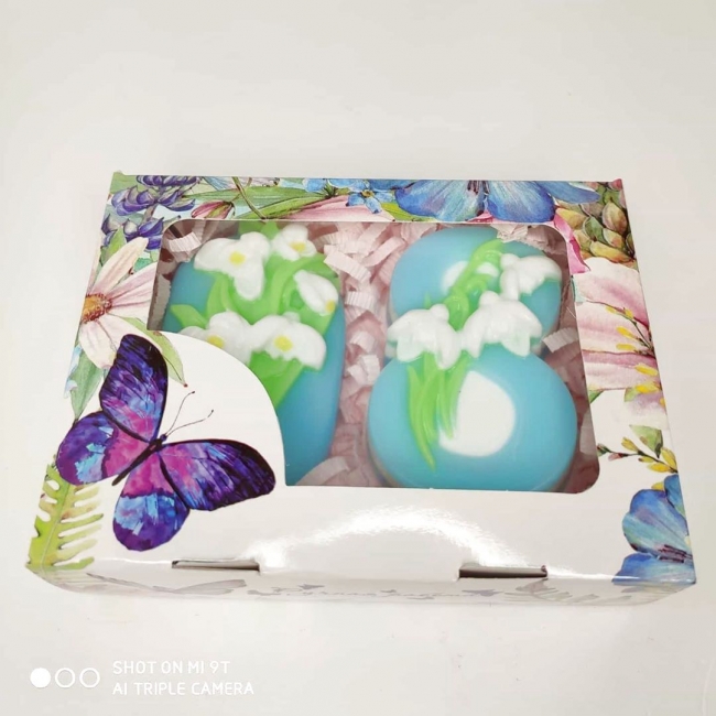 Подснежники из мыла