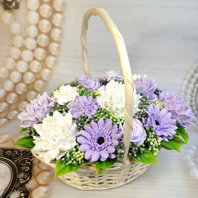 Букет сиреневая красотка