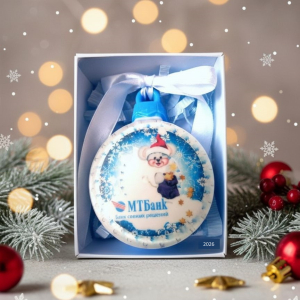 Елочный шарик с Вашим logo