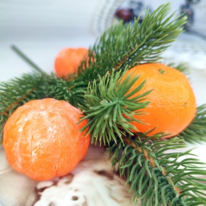 Мандарины из мыла