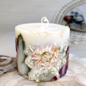 Свеча розовый фламинго