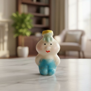 Новогодняя игрушка Чиполлино из мыла