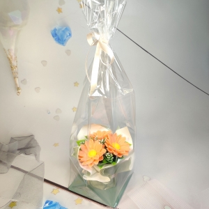 Хризантемы из мыла ручной работы