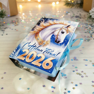 Новогоднее мыло-открытка 2026