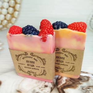 Мыло с малиной