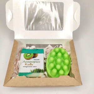 Подарочный набо мыла лемонграсс