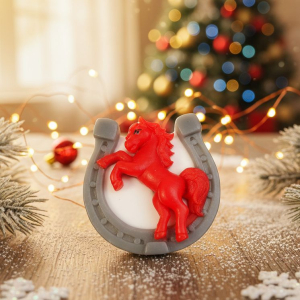 Огненная лошадь на подкове