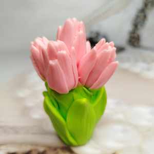 Мини-букет из мыла ручной работы