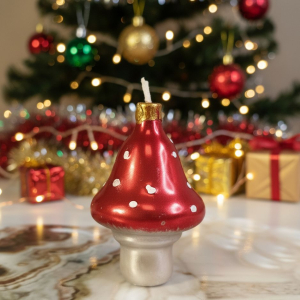 Игрушка-свеча Мухомор