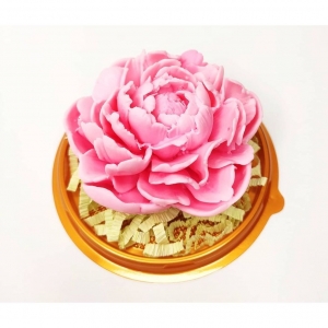 Пион из мыла в куполе