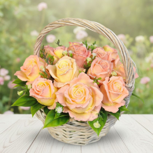 Персиковое лукошко