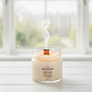 свечу затушили