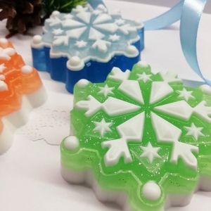 Мыльные снежинки myloland.by